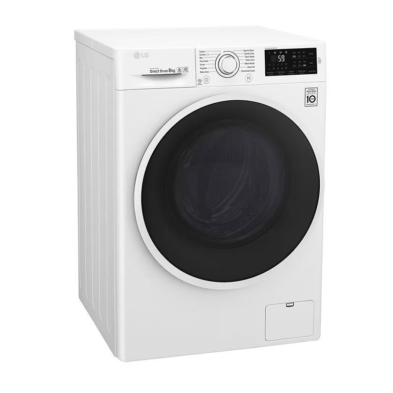 لباسشویی الجی 8 کیلو j6 سفید